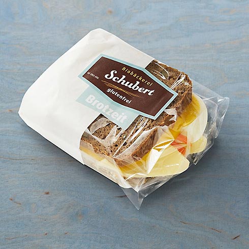ine leckere glutenfreie K&auml;sestulle.