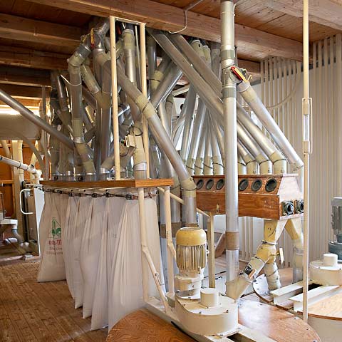 Blick in die Mühle Blick in die Mühle